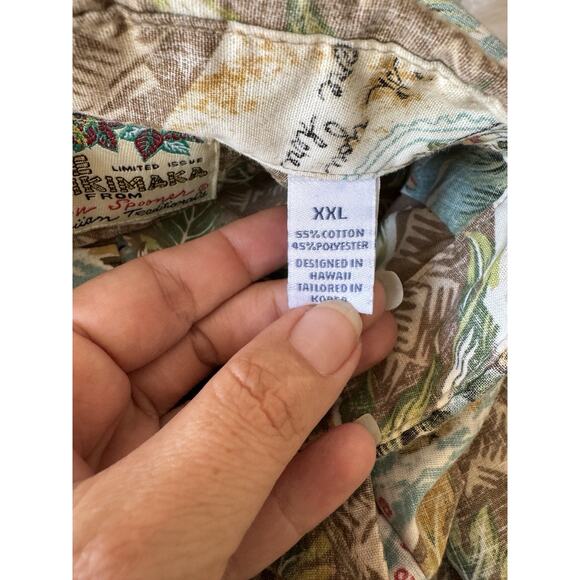 Reyn Spooner 2014 Mele Kalikimaka Limited Issue Shirt XXL Christmas Hawaii Aloha - Picture 13 of 14